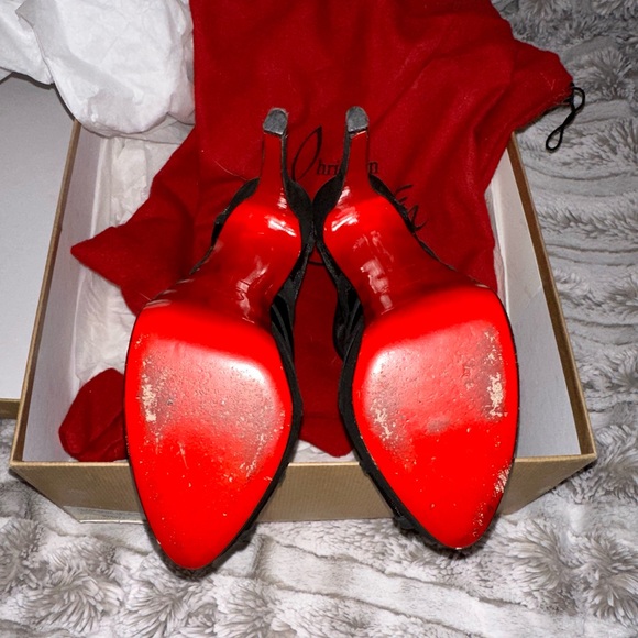 Christian Louboutin Altarakna 150 Suede/Rete - Picture 5 of 6